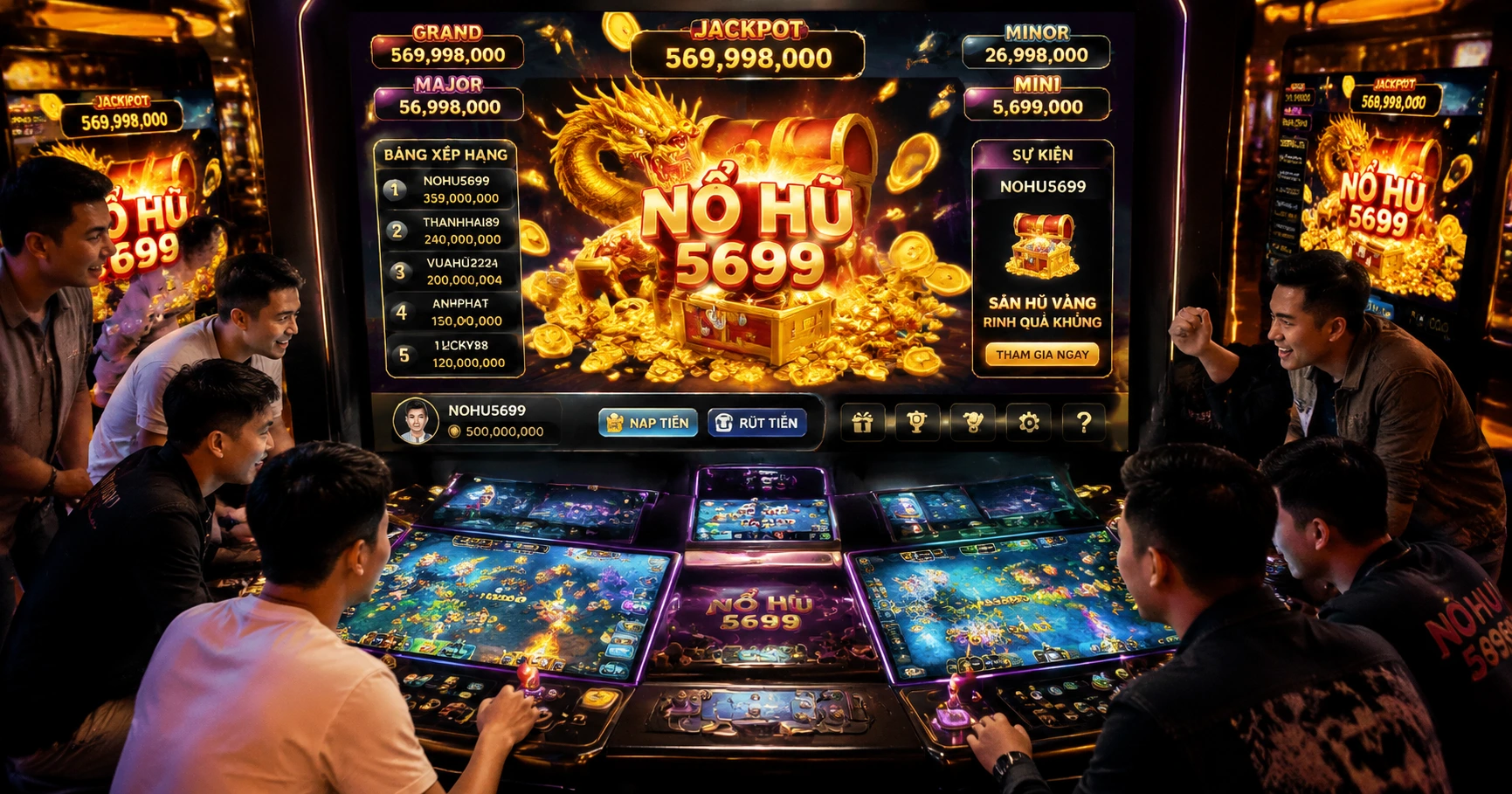 Giới thiệu về no hu 5699 và Các Trò Chơi Nổ Hủ Rút Tiền - image 3