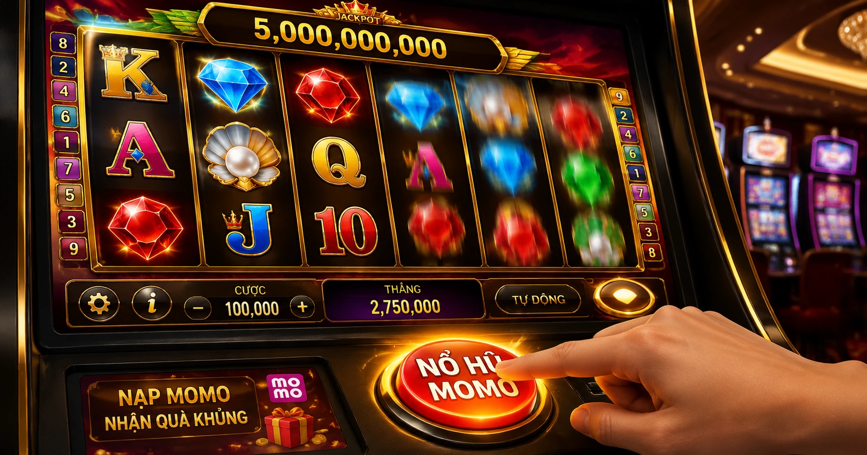 Khám Phá nổ hũ mo mo: Trận Chiến Đánh Bại Thử Thách Trong Thế Giới Casino Trực Tuyến - image 2